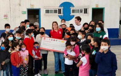 MISSION ACCOMPLIE ! La Fondation Dibujando un Mañana a remis le montant de la collecte Taco Solidario* au CEDIC