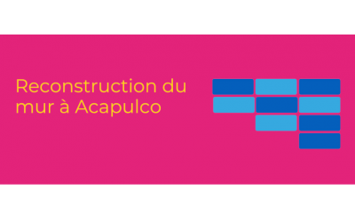 Reconstruction d’un mur du foyer pour enfants endommagé par l’ouragan Otis